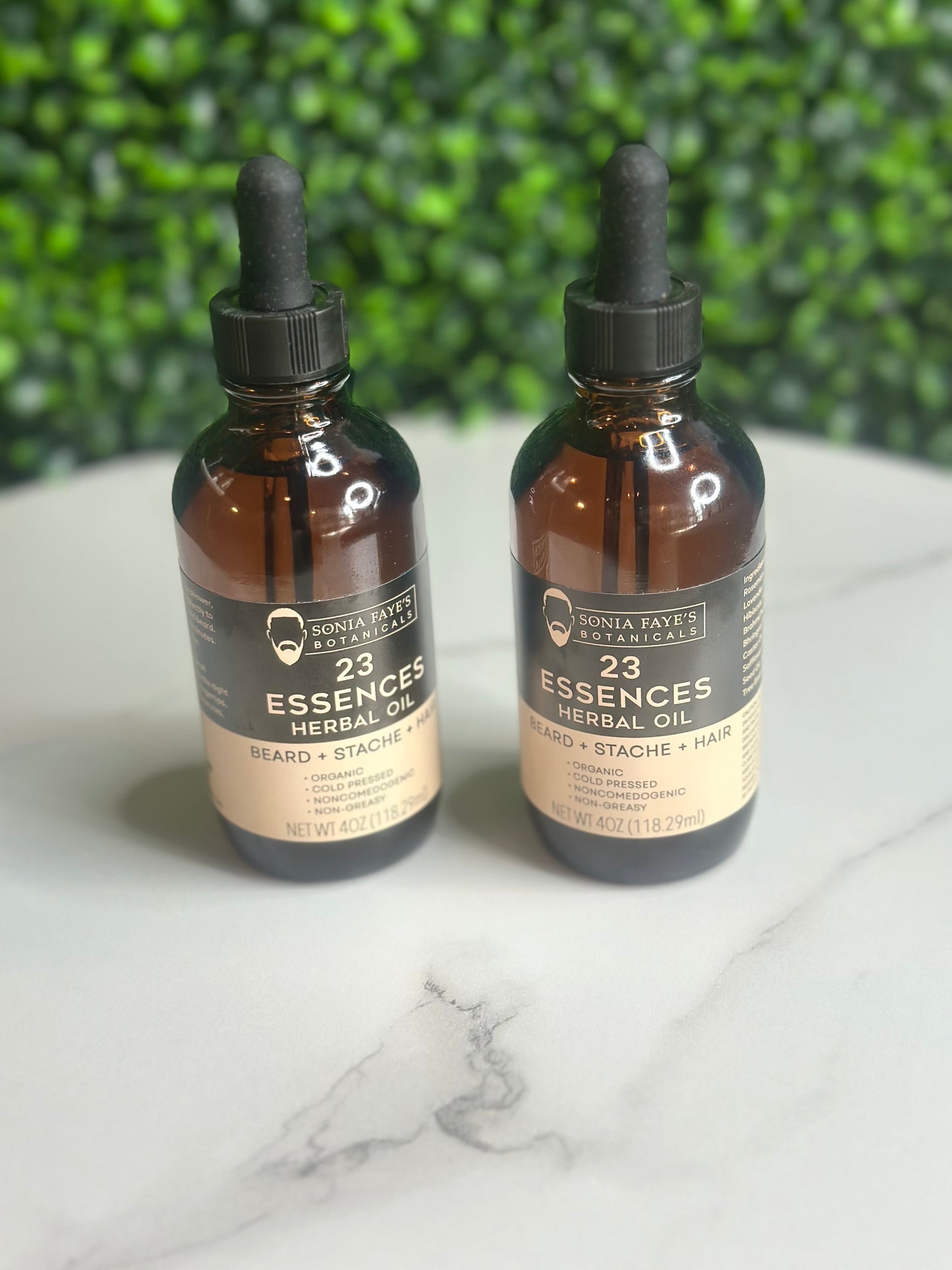 Beard + Stache + Hair Oil